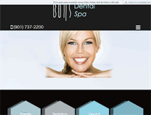 Tablet Screenshot of bottsdentalspa.com